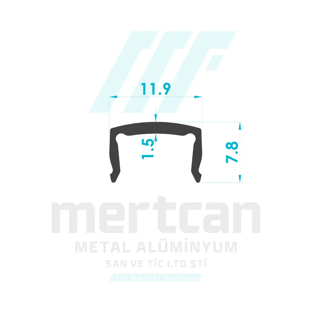 Round Post Screw Channel Cover Profile