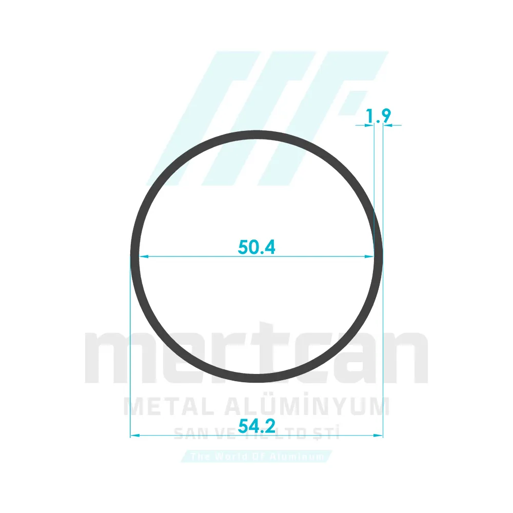 50mm Collar Profile (1.9mm)