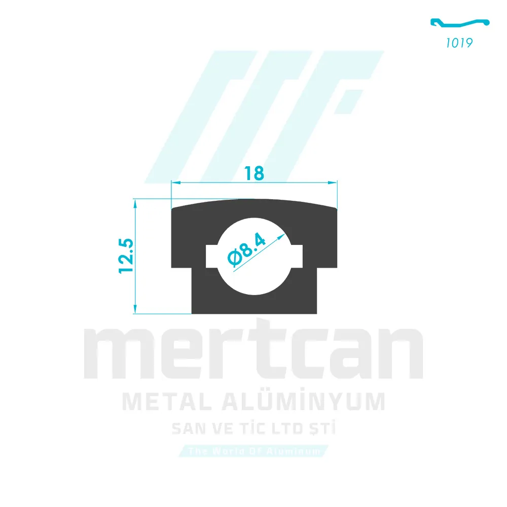 System Latch Profile - Body