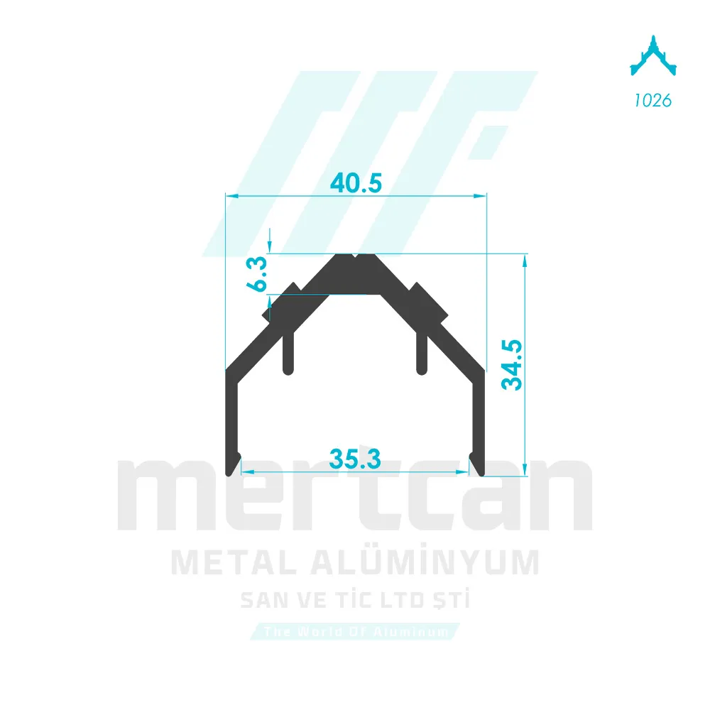 Adjustable Corner Connection Profile - 1-A