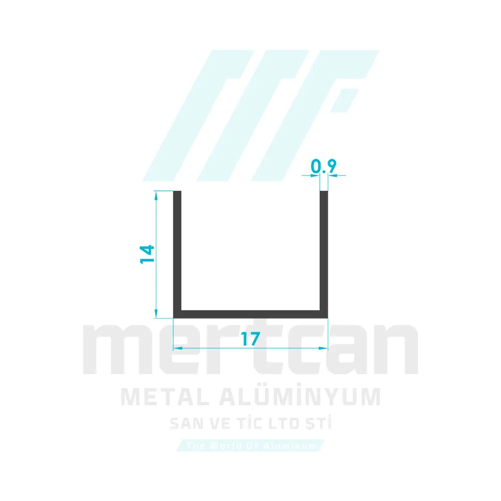 17x14 Roller Shutter Narrow U Profile