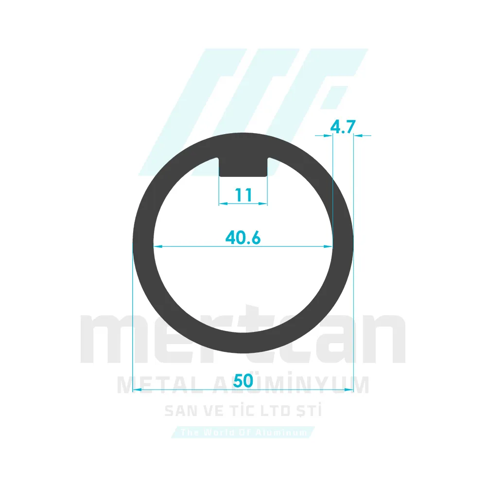 40mm Single Claw Floor Flange Profile