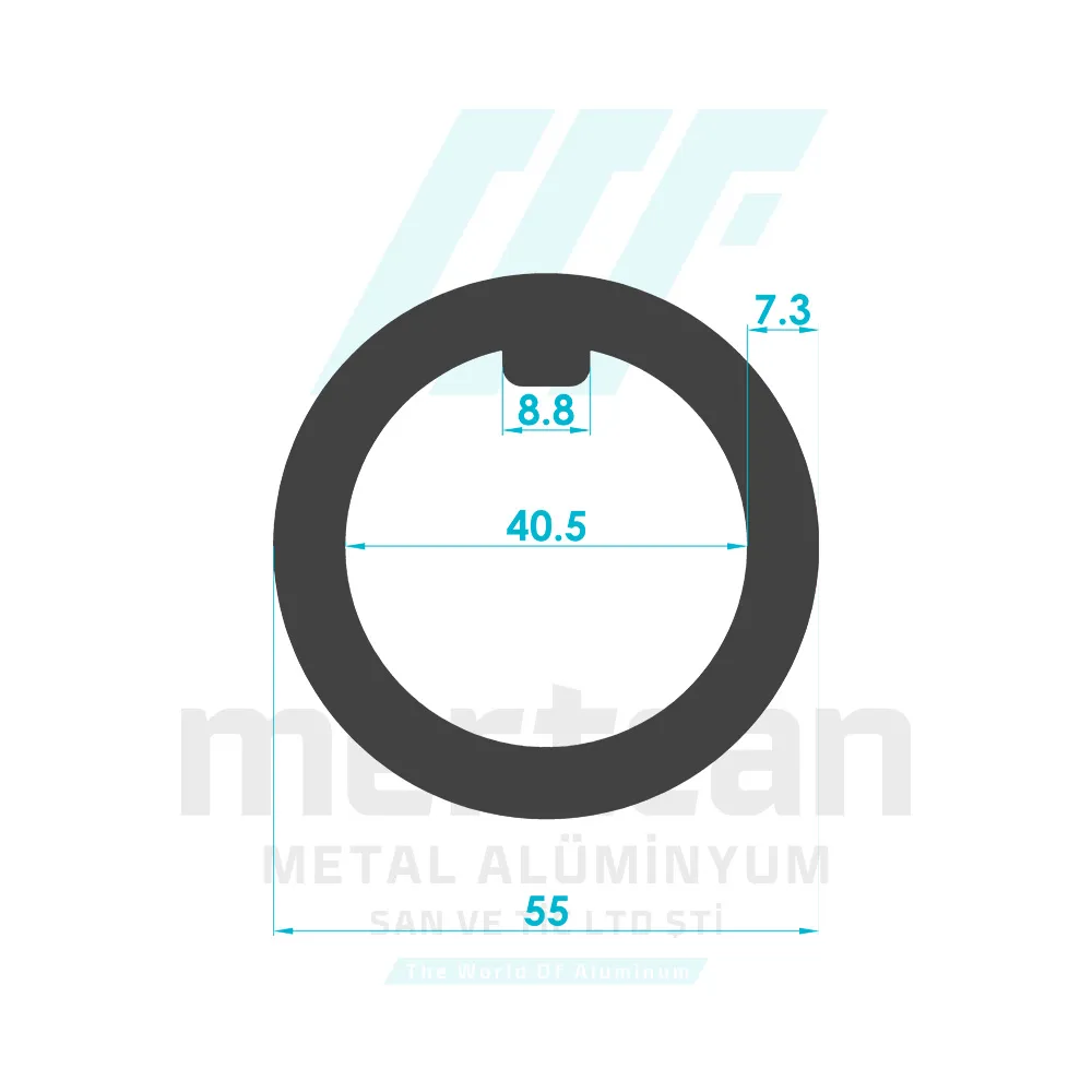 40mm Single Claw Floor Flange Profile