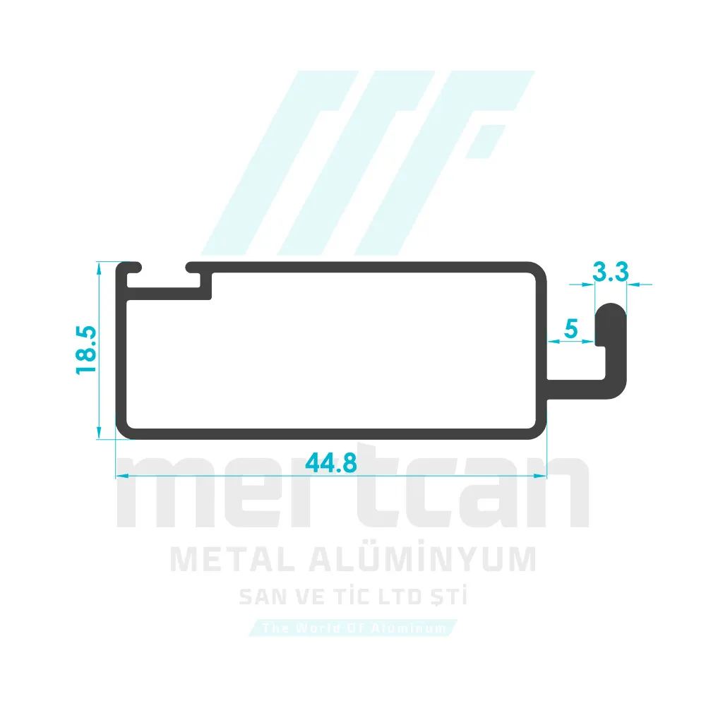 Fly Screen Sash Profile