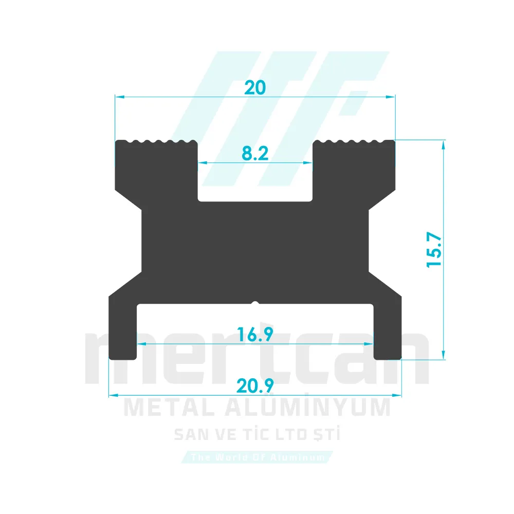 Miscellaneous Hinge Counter Profile - 1121