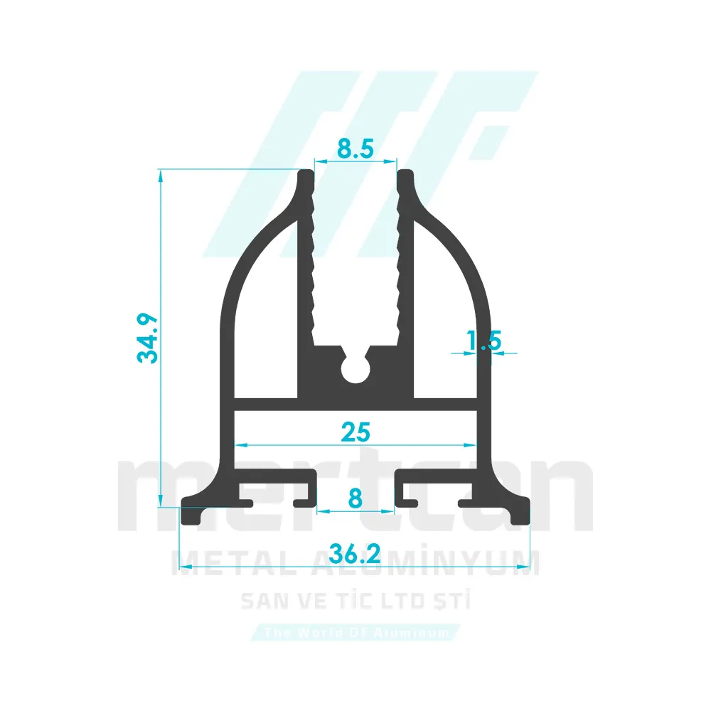 Miscellaneous Glass Balcony Sash Profile
