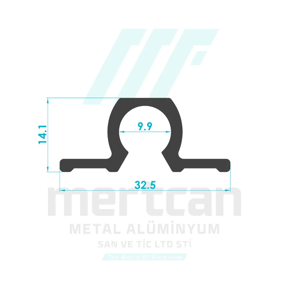 Aluminum Bolt Latch Profile