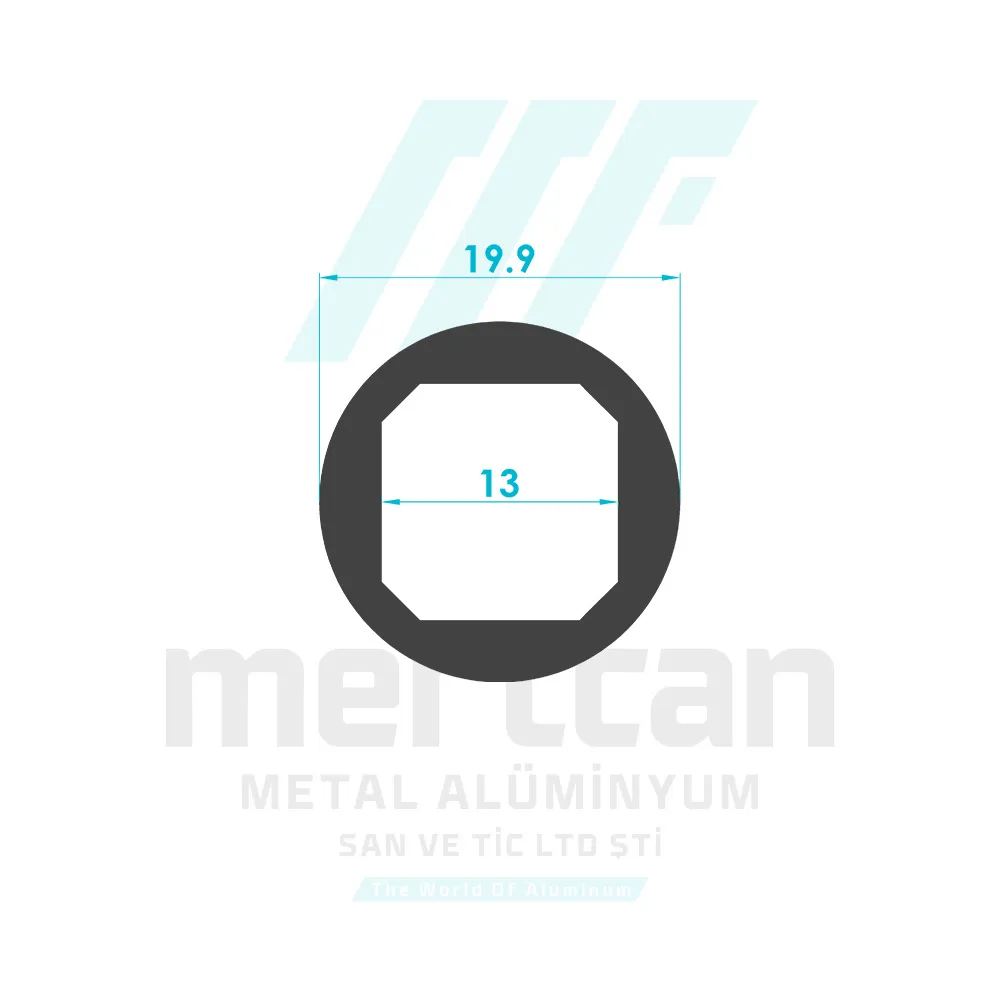 Economical Hollow Sausage Door Handle Profile