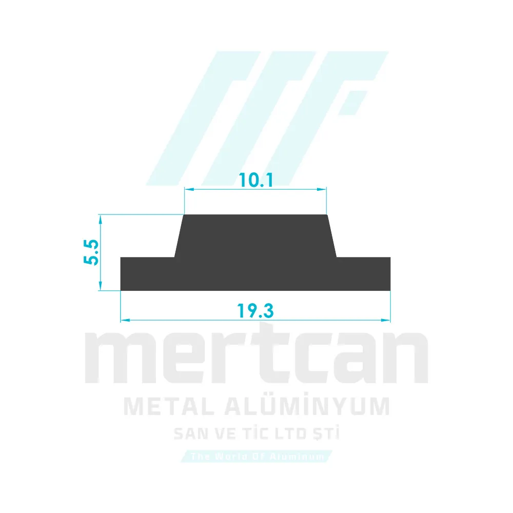 Miscellaneous Hinge Counter Profile - 1173