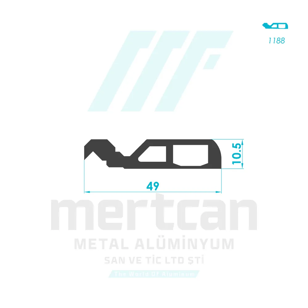 Adjustable Corner Connection Profile - 3-B