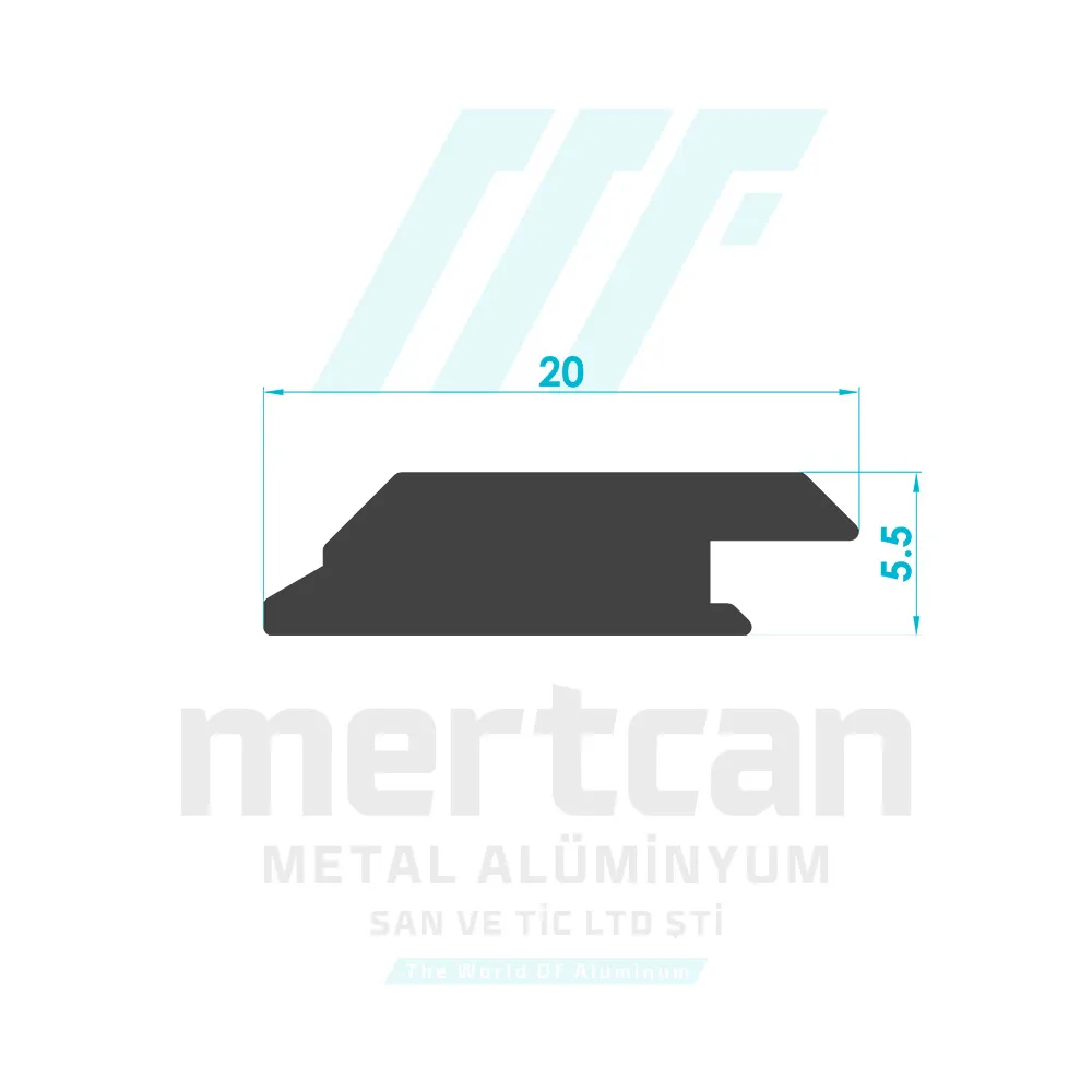Miscellaneous Hinge Counter Profile - 1248