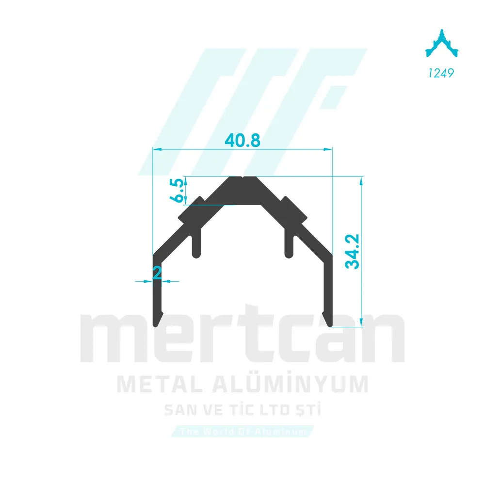 Adjustable Corner Connection Profile - 2-B