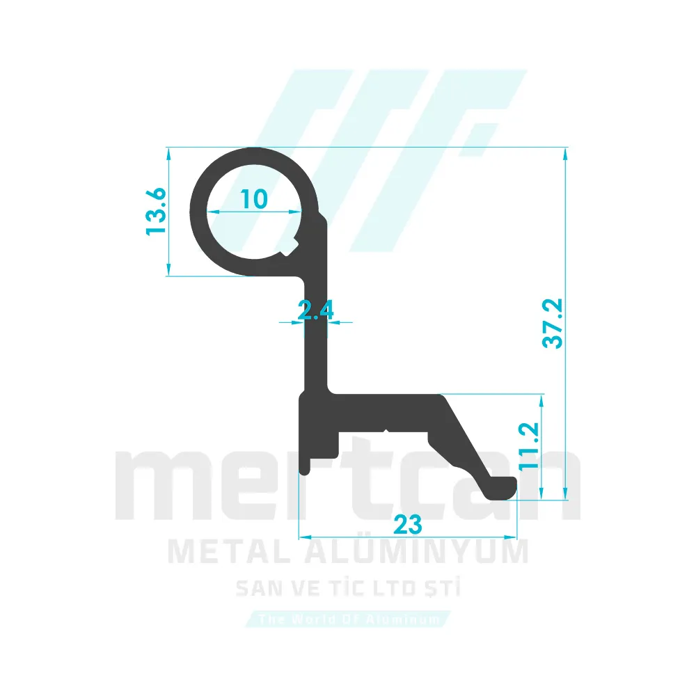 Miscellaneous Hinge Profile - 1251