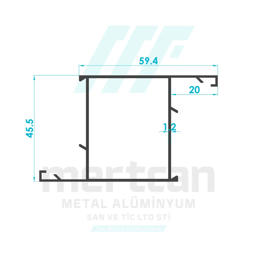 Aldoks Full Series Sash Profile