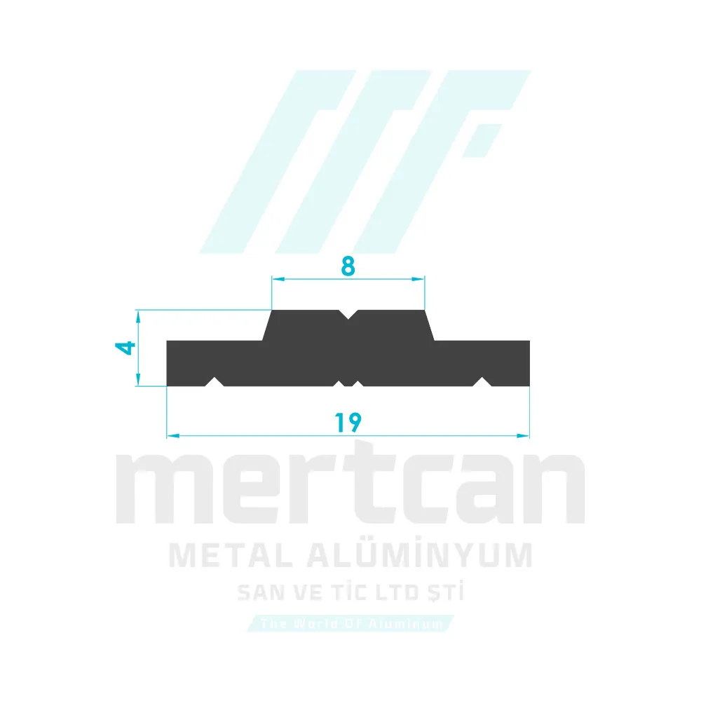 Miscellaneous Hinge Counter Profile - 1278