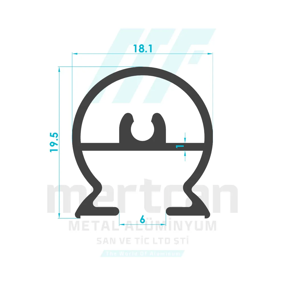 Shower Cabin Front Upright Profile