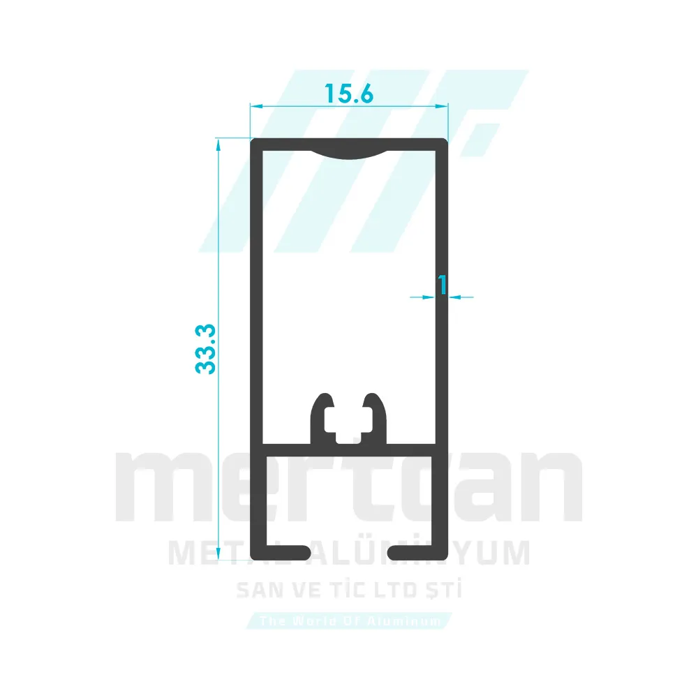 Shower Cabin Hanger Profile