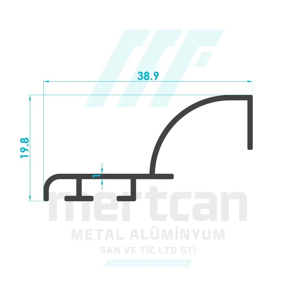 Louver Frame Profile