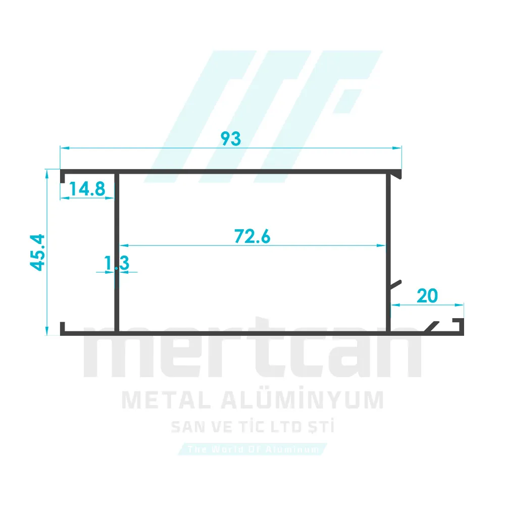 Aldoks Kick Plate Profile