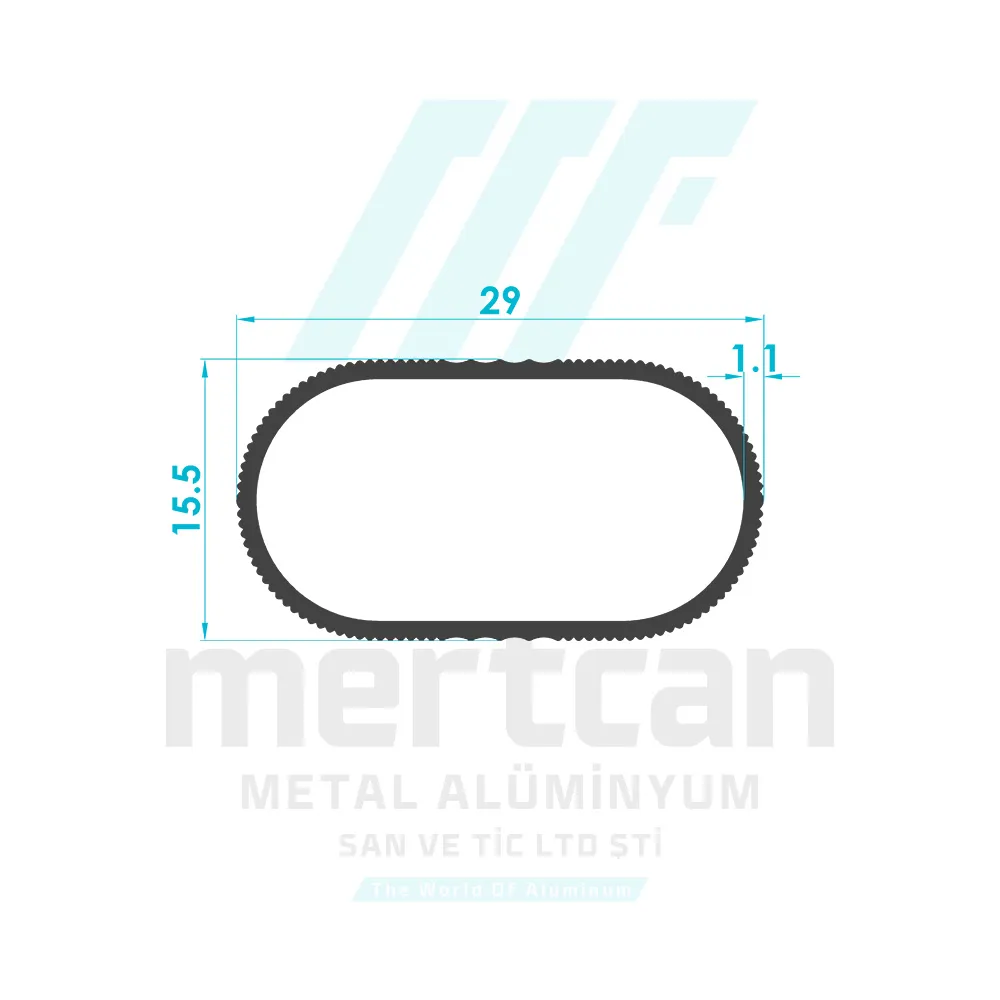 Serrated Oval Hanger Profile