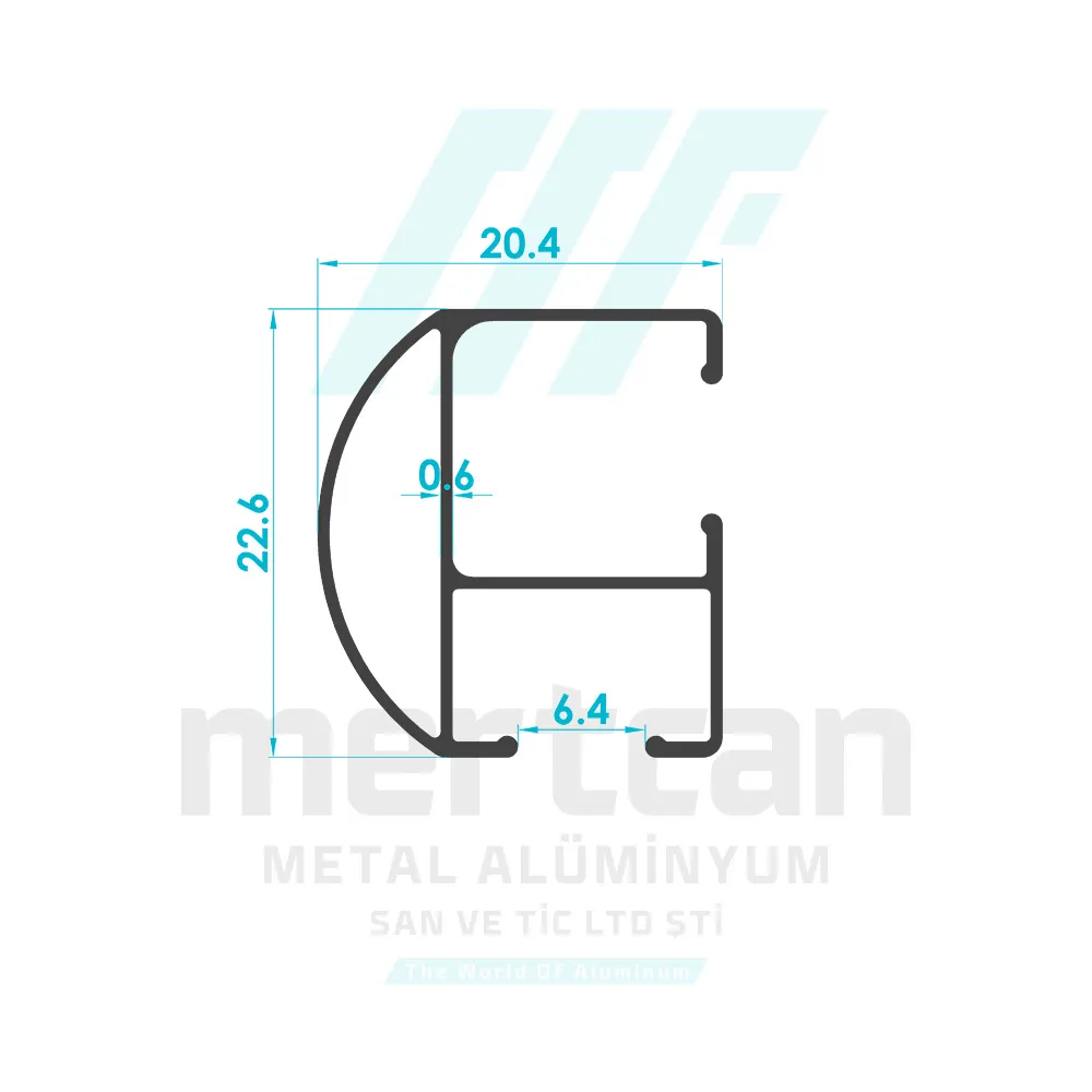 Single Rustic Rail Profile