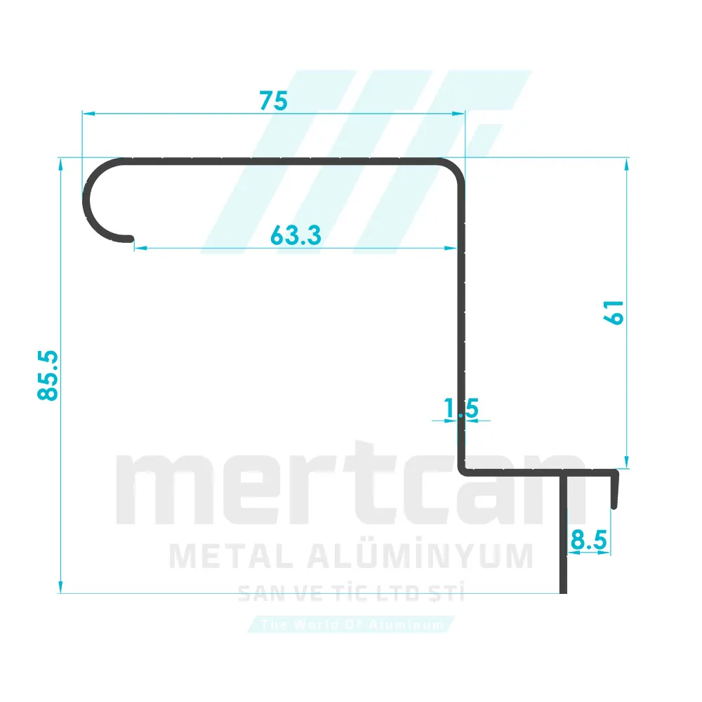 Office Door Jamb Frame Profile
