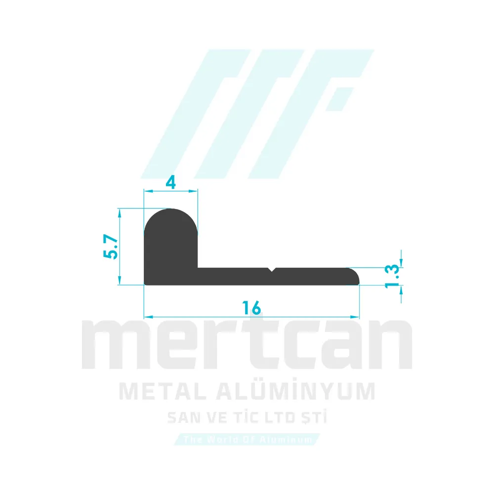 Furniture Single Bottom Rail Profile