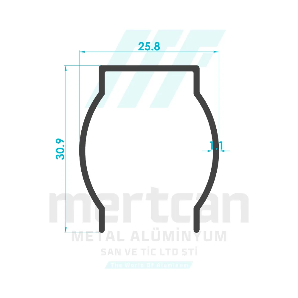 Shower Cabin Door Jamb Profile