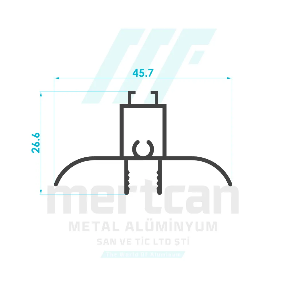 Shower Cabin Frame Profile
