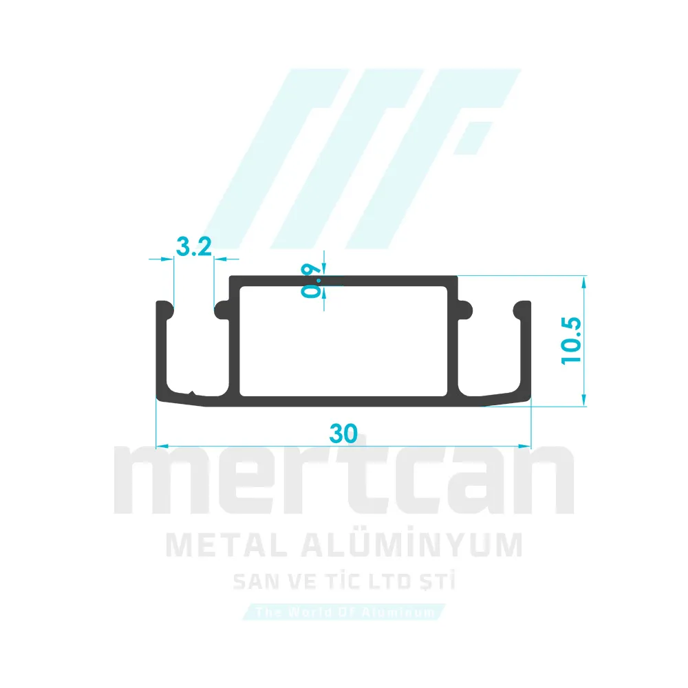 Special Double Channel Fly Screen Profile
