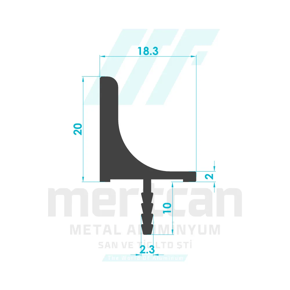 Chipboard-MDF Furniture Full Length Handle Profile
