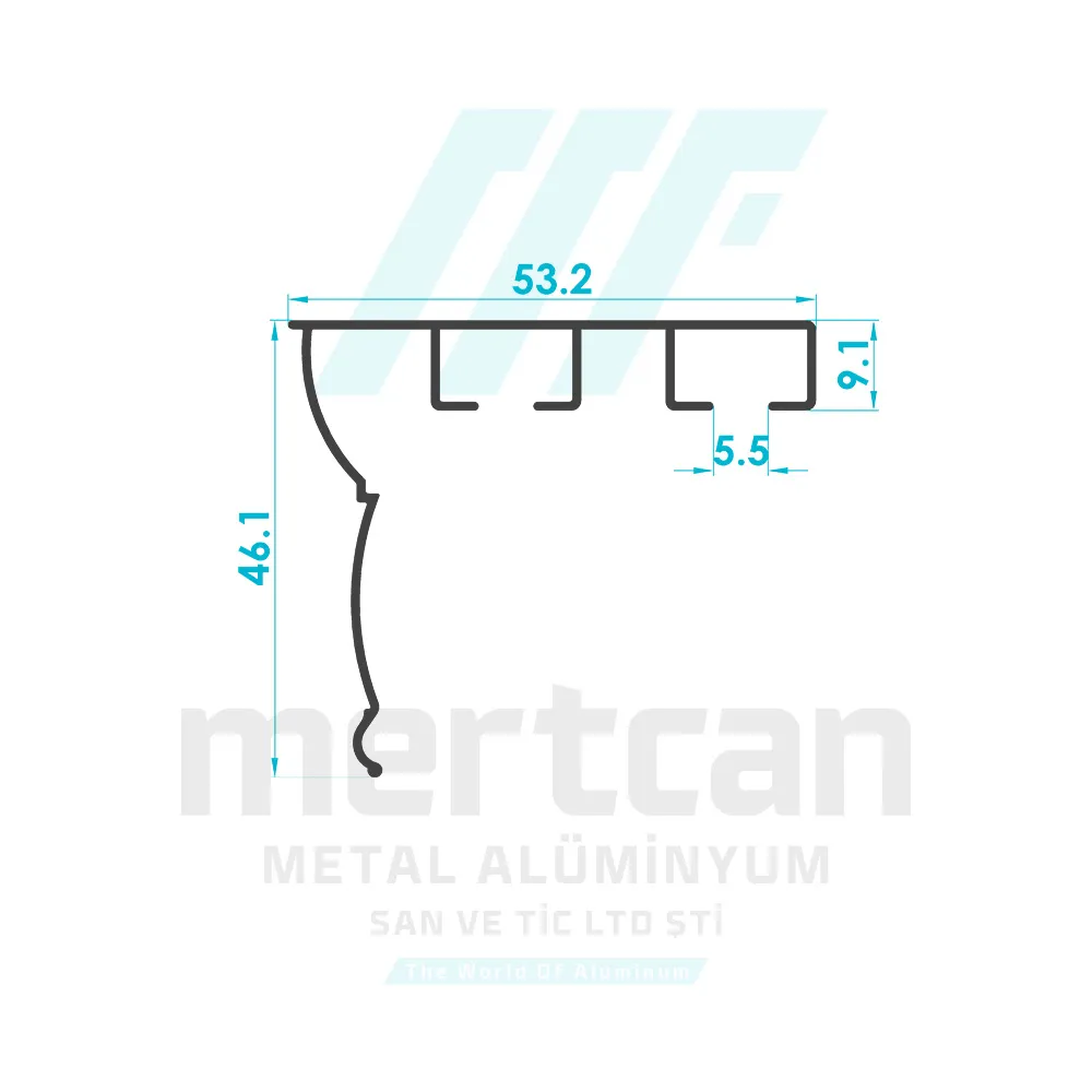 Luxury Curtain Closed Cassette Profile