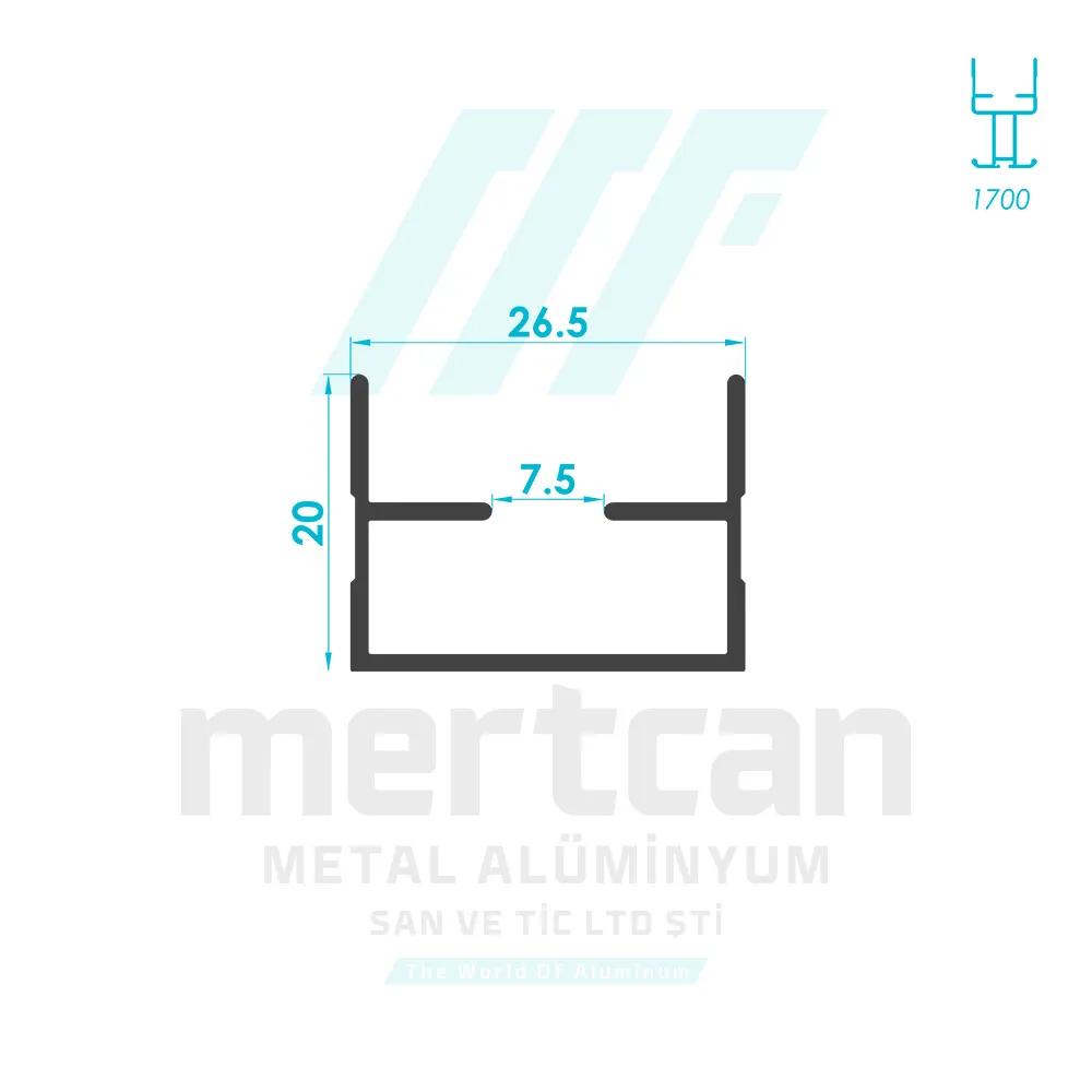 Special Pleated Fly Screen Frame Profile