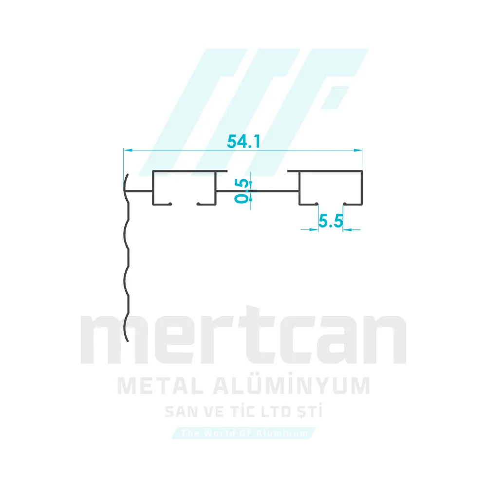 Luxury Curtain Closed Cassette Profile