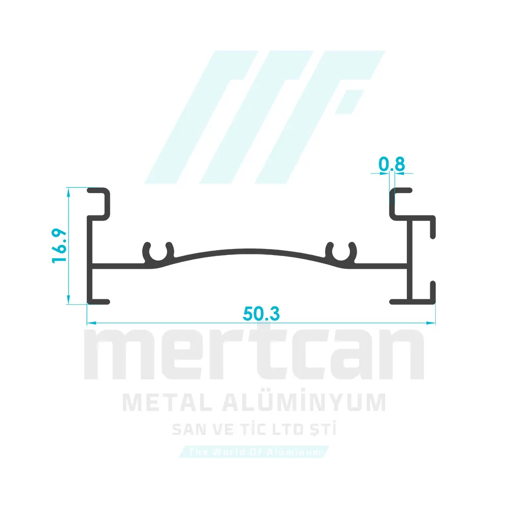 Aluminum Roller Blind Cassette Profile