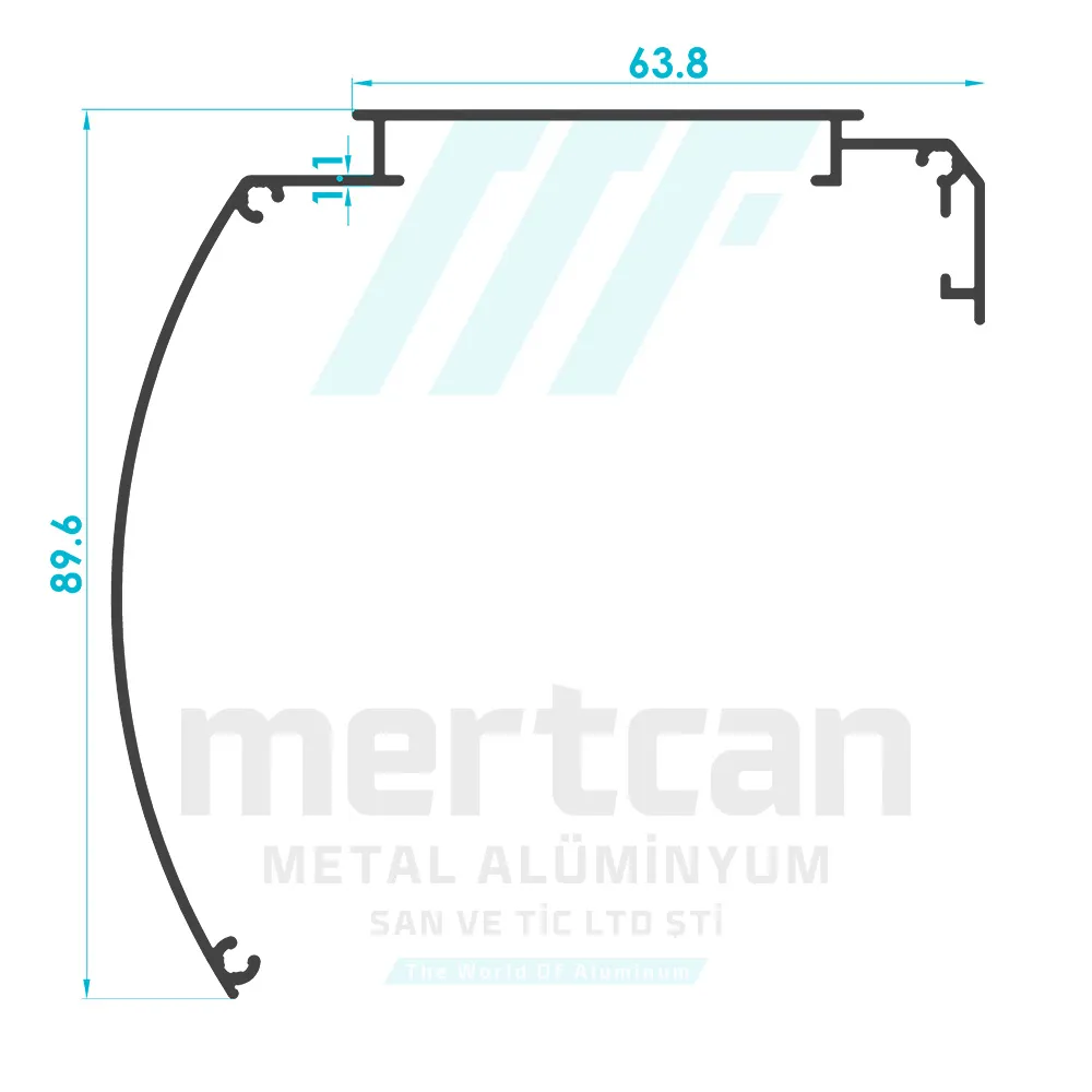 Luxury Curtain Closed Cassette Profile
