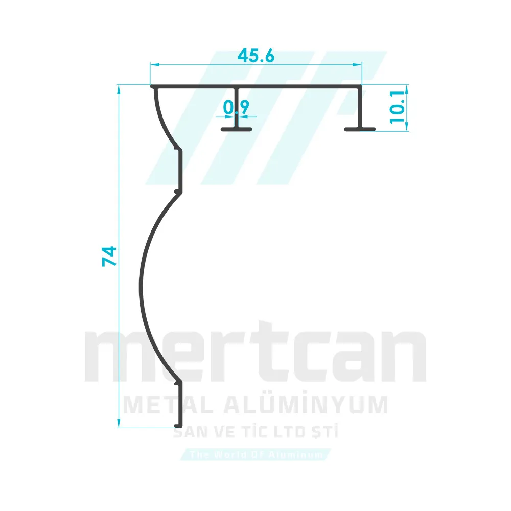 Luxury Curtain Closed Cassette Profile