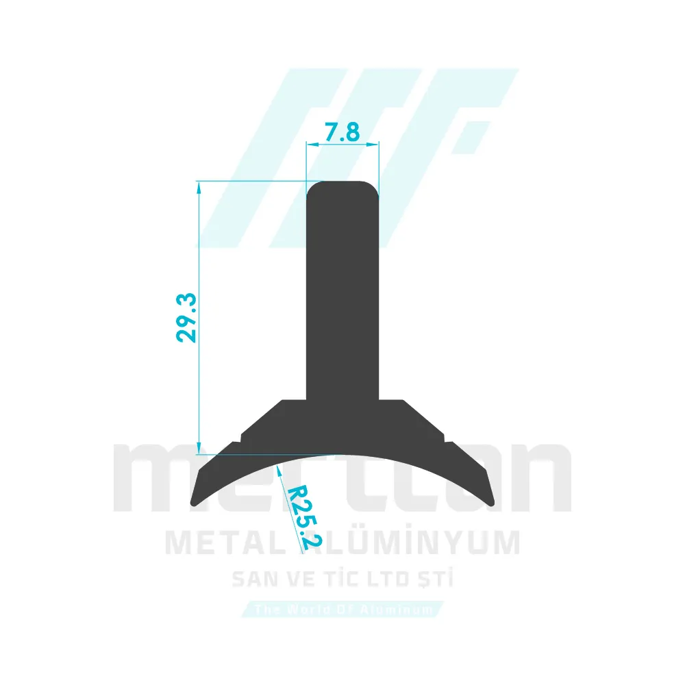 Crescent Connection Profile (7.8mm)