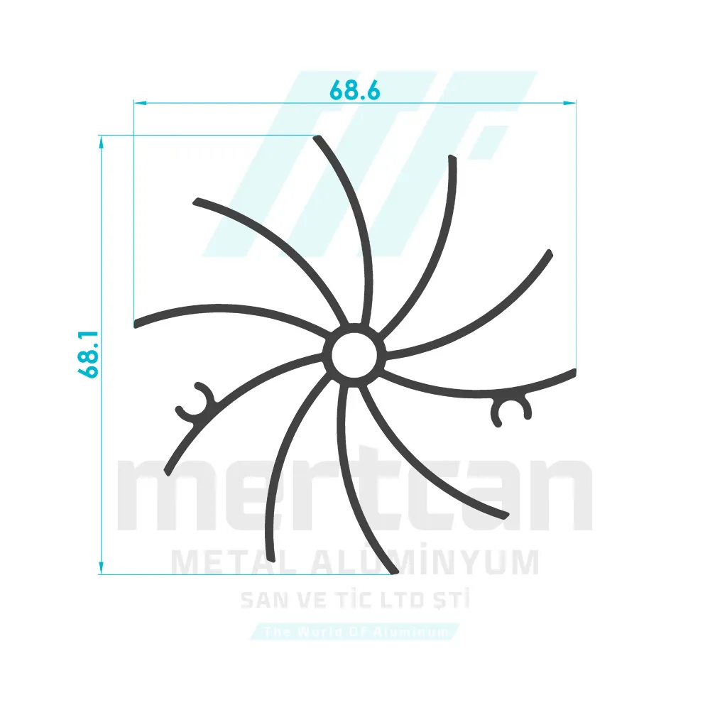 Aluminum Heatsink Profile