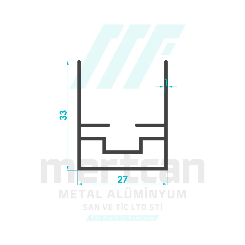 Special Pleated Fly Screen Frame Profile