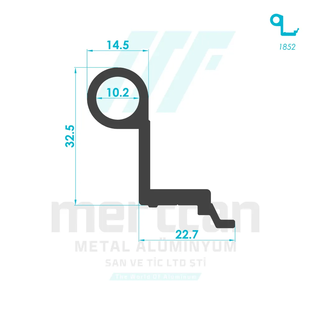 Miscellaneous Hinge Profile - 1853