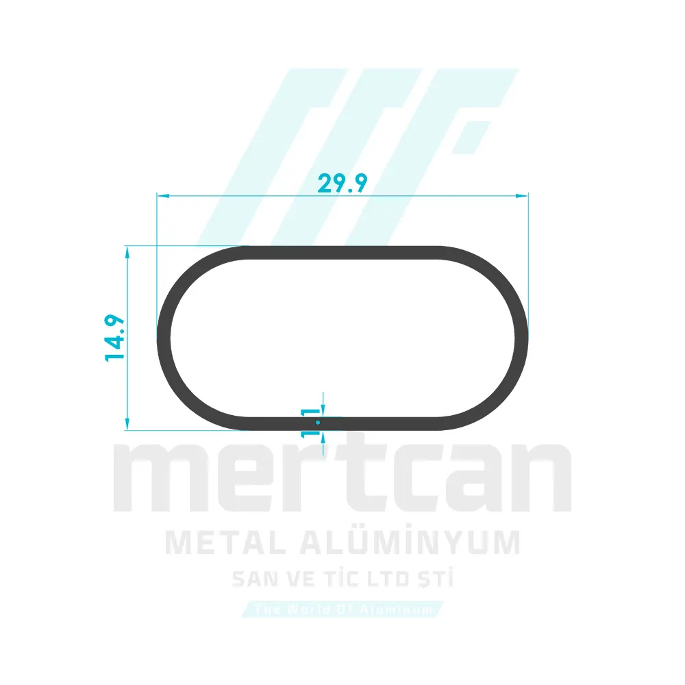 Smooth Oval Hanger Profile