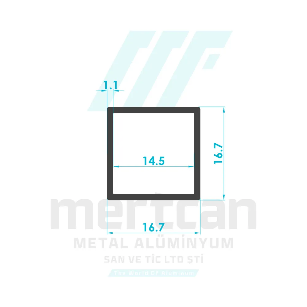14x14 Safety Bar Collar - Corner Turn Profile