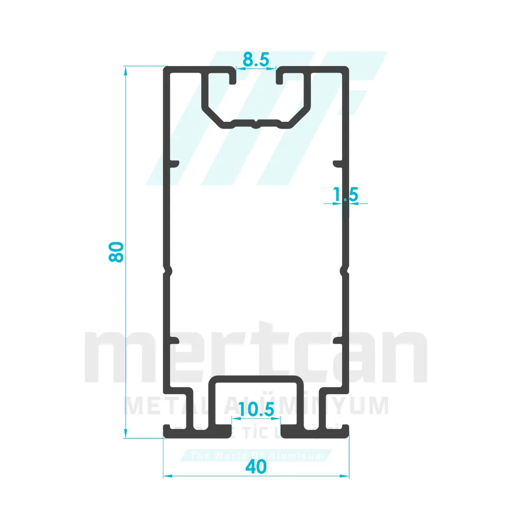 Solar System 80mm Carrier Construction Profile