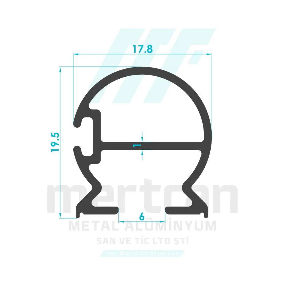 Shower Cabin Rear Upright Profile