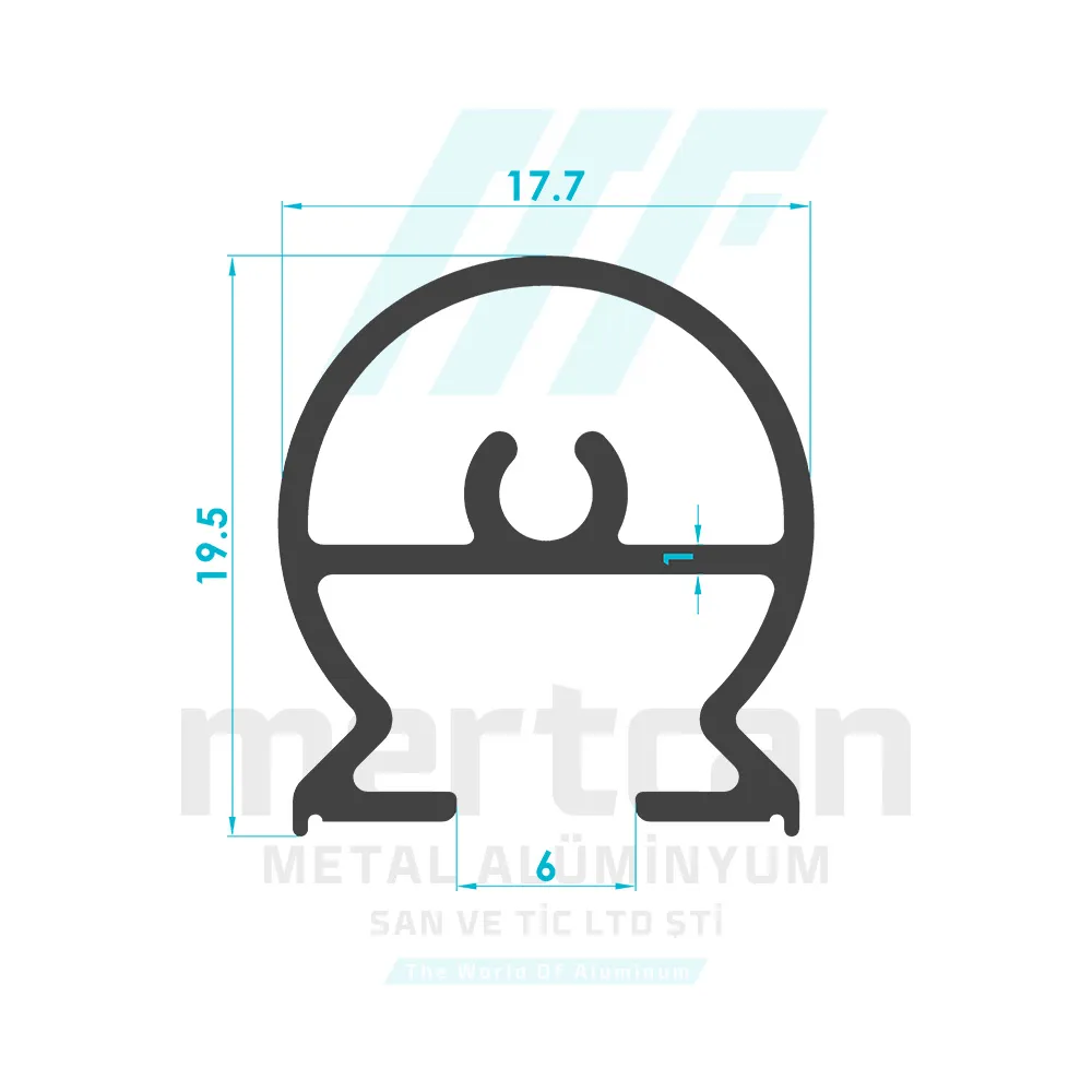 Shower Cabin Front Upright Profile