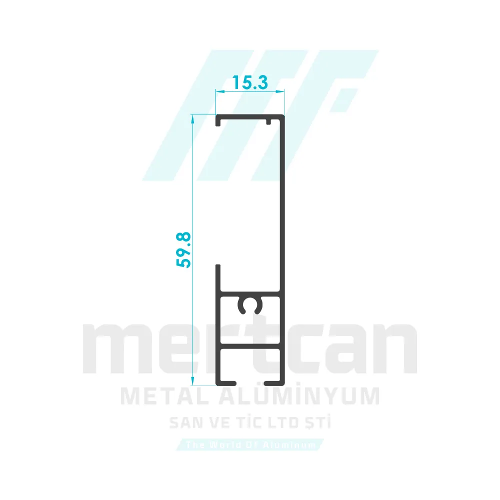 Jacuzzi Outer Rail Profile