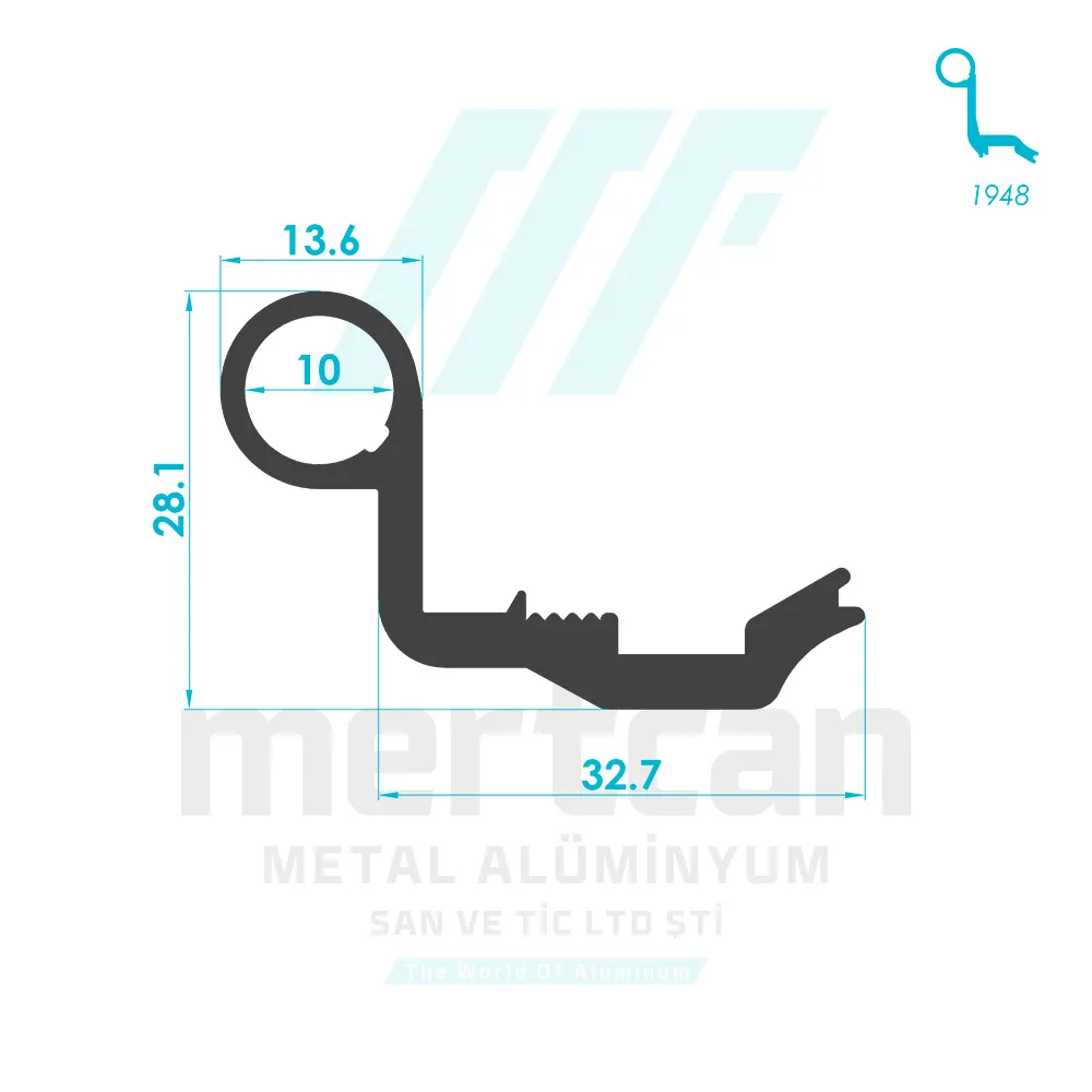 Miscellaneous Hinge Profile - 1949
