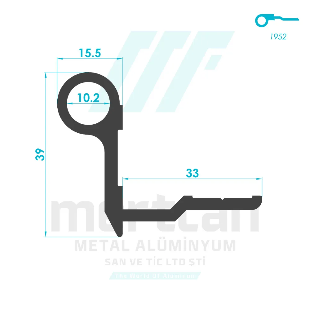 Miscellaneous Hinge Profile - 1951