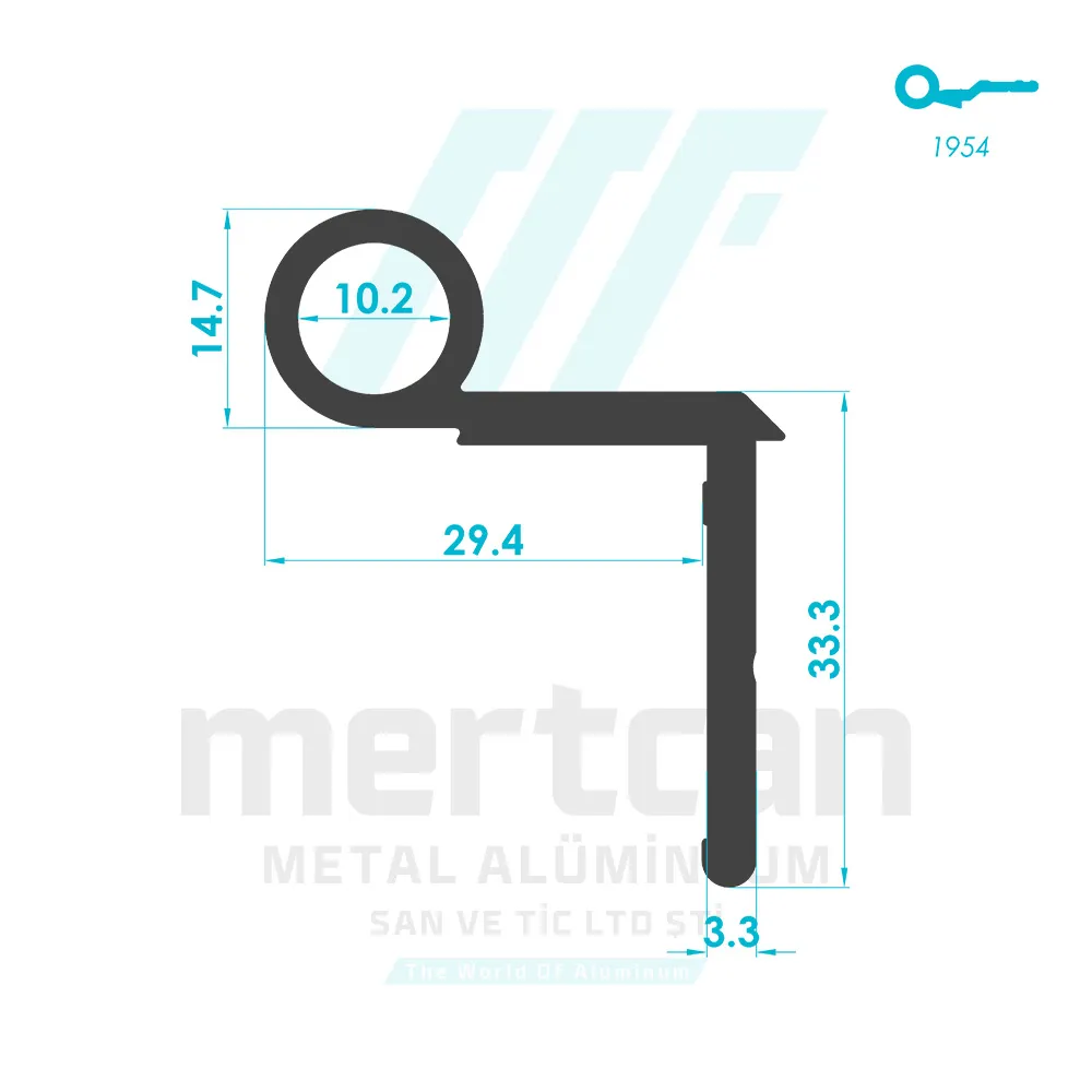Miscellaneous Hinge Profile - 1953